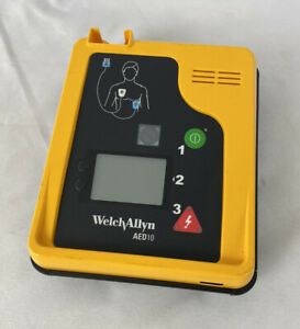 Exc! Welch Allyn AED10 Automatic External Defibrillator Needs Battery &amp; Pads