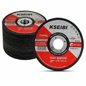 KSEIBI 50 Pack 646004 Angle Grinder Cut Off Wheels for Cutting Metal Stainles...