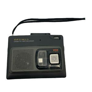 Optimus CTR-115 Portable Cassette Voice Recorder It/712
