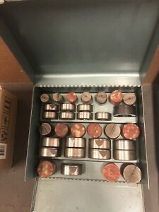 Roper Whitney Punch &amp; Die Set 1 Inch Shank Pnches