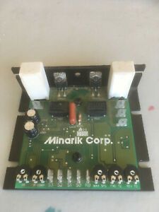 Minarik RG25U DC Speed Control 115vac input 0-75vdc output 5Ams max. 1/3HP Open