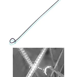 Bon Tool 82-182 Wire Loop Ties - 16 Gauge 4&#034; - 1000/Bundle