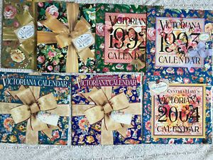 LOT  7 VICTORIANA Cynthia Hart WALL CALENDARS 1990 1996 1992 1993 1996 1997 2004