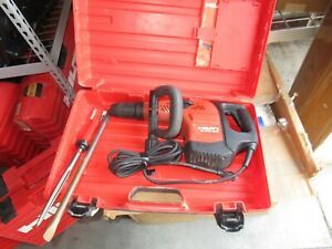 HILTI TE 500-AVR 120v Concrete Demolition Hammer kit COMBO  NICE (1041)