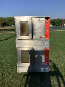 Convection Gas Ovens Double Stack Southbend MaraThoner 115v Tested
