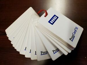 23 pcs HID 1326 ProxCard II Prox Cards 37-Bit Facility Code 900