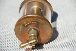 New Vintage Lunkenheimer No.4 Fig. 1300 Sentinel Brass Oiler