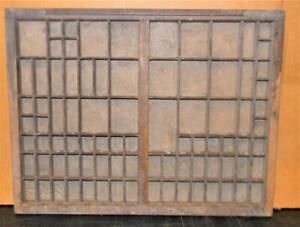 Letterpress Wood Printer Type 2/3 Drawer Tray Shadowbox Normal, IL CA30  10#