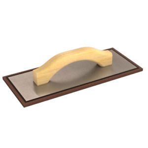 BON TOOL 83-115 Bon 83-115 Neoprene Float, 4&#034; X 12&#034; X 1/4&#034;, Wood Handle