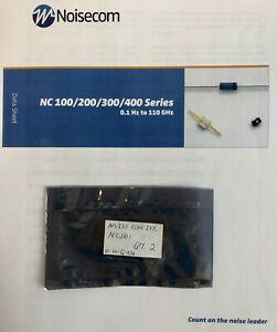 Set of 2 Noise/Com NC104 Noise Diode 0.1 Hz - 3 MHz Audio Noise Generator