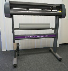 USCutter MH 871-MK2 34&#034; Series Vinyl Cutter with Stand Design Cut Machine