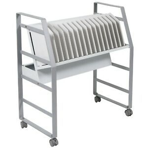 Luxor LOTM16 16 Tablet / Chromebook Open Charging Cart