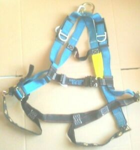 SAFETY DIRECT  Full body Harness  Safety climbing Fall Protection Harness BLUE L
