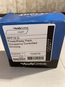 Acuity Controls NPP16D Power/Relay Pack Occupancy Controlled Dimming