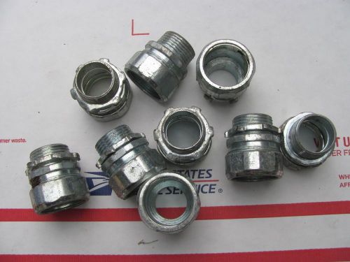 Huge lot!!! conduit fittings couplers clamps flex hub strap 60 lbs for sale