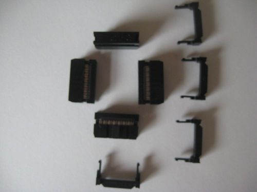 14 Pin IDC Socket w/Strain Relief Kobiconn 164-9007