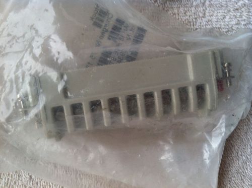 Harting han 18 pin female connector #han 16 hve sti-s new in package for sale