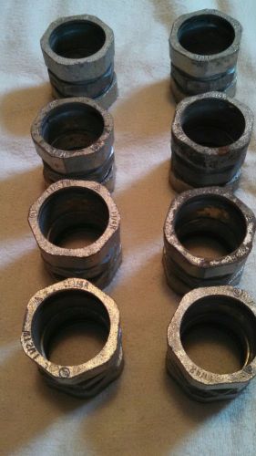 Appleton 95t150 1-1/2 compression coupling  lot of  8 plus 3 unmarked for sale