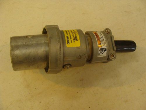 Appleton acp6044bc pin and sleeve 60 amp 4 wire 4 pole style 1 plug used for sale