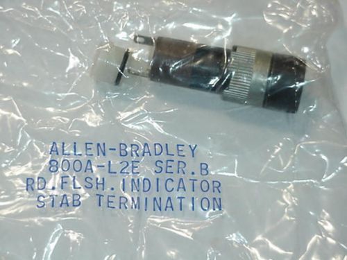 Allen bradley 800a-l2e pilot light stab type ship $1.95 for sale