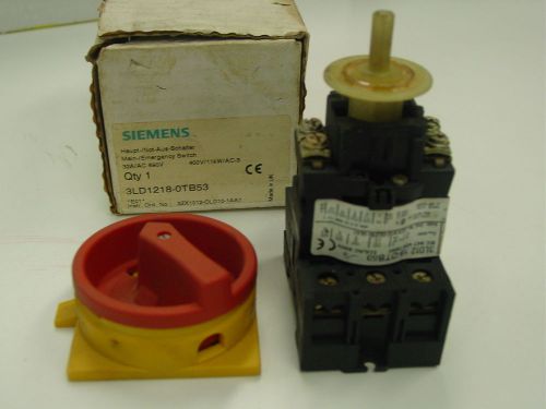 Siemens 3ld1218-otb53 safety disconnect switch for sale