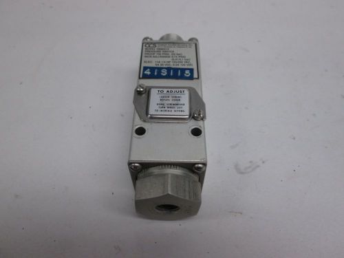 CCS 6900G14 750 PSI PRESSURE SWITCH 250V-AC 11A AMP D277330