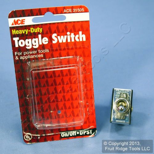 Ace dpst toggle switch on-off 15a-125v 10a-250v for sale