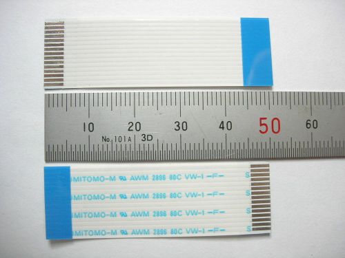 15PIN RIBBON CABLE DIFFERENT DIRECTION 50MM/PITCH 1MM AWM 2896