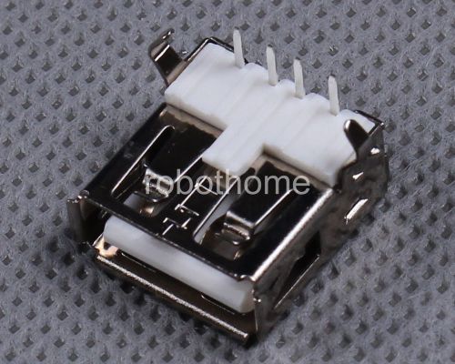 10pcs usb short female type a female socket connector output new for sale