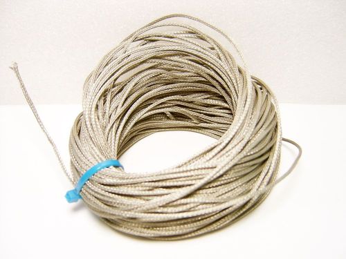 (~100ft) Fully Shielded 22 AWG Silver Plated Copper 7 Stranded PTFE Teflon Wire