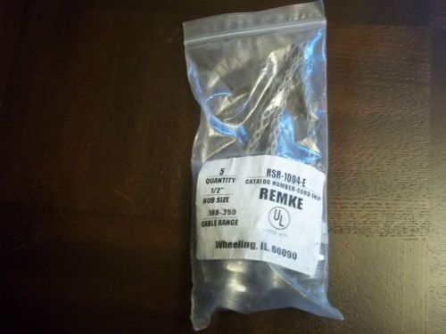 Lot of 5 REMKE RSR-105-E CORD GRIP 1/2&#034; HUB New in Package