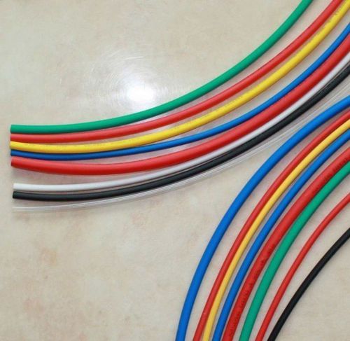 328ft (100m) 3mm id insulation heat shrink tubing wire cable wrap multicolor for sale