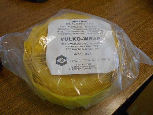 THE TPC WIRE &amp; CABLE VULKO-WRAP 50 MILS X 1 1/2&#034; X 36FT 98512