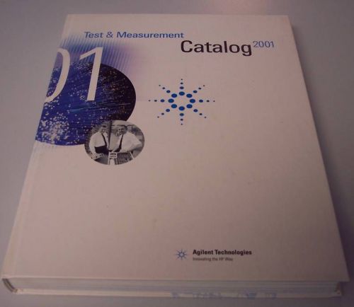 Agilent 2001  Test &amp; Measurement Catalog
