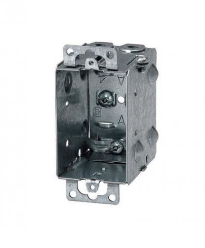 Iberville bc1104-l electrical steel deep gangable device box 2-1/2&#034;d lo #bcp# for sale