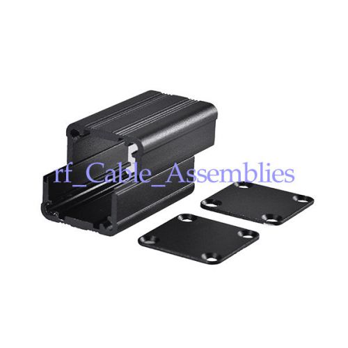 New aluminum box enclousure case project electronic diy- 40*25*25mm(l*w*h) black for sale