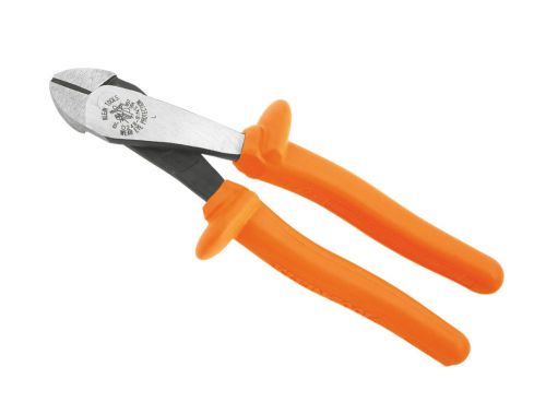 Klein D248-8-INS Insulated 8&#034; Diagonal Cutting Pliers with Angled Head