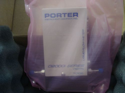 PARKER D2000i SERIES PORTER LIQUID FLOWMETER,DIGITAL,1.00ML/MIN. 1/8IN MVCR