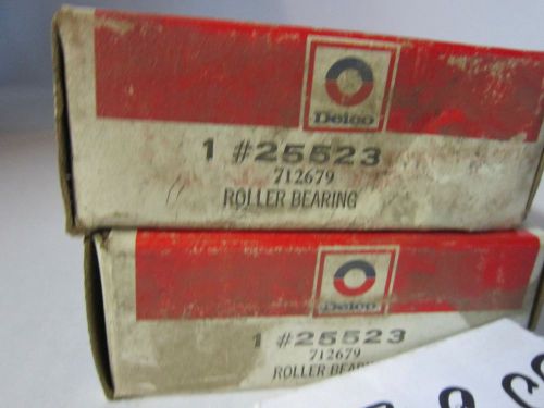 Lot of 2 Delco Roller Bearings 25523 - New in the box