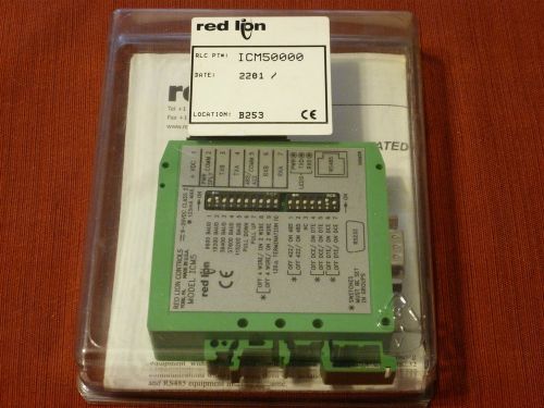 ICM50000 Red Lion Controls New RS-232 To RS-485 DIN Rail Mount