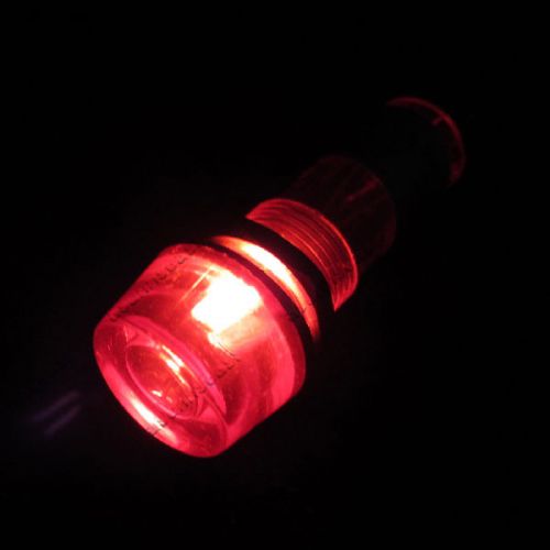 10 x AC220V Red 10mm Power Signal Indicator Light Plastic Neon Lamp Round XD10-3