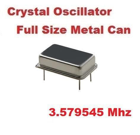 3.579545mhz 3.579545 mhz crystal oscillator ( qty 10 ) *** new *** for sale