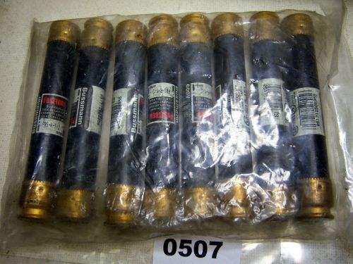 (0507) Lot of 8 Bussmann FRS-R-1/2 Fuses