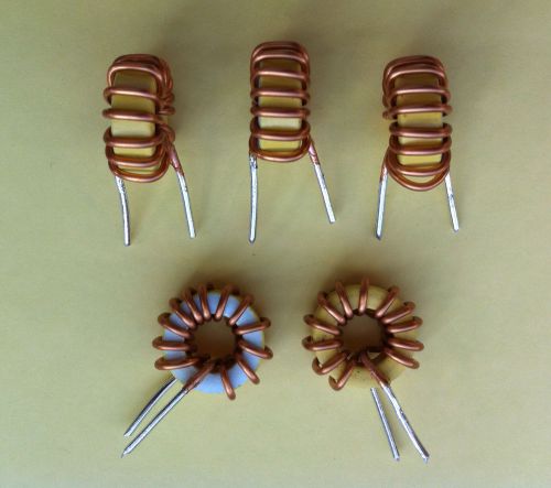 Toroid inductor 5uh 6a 15.5mm x 7.5mm.10pcs for sale
