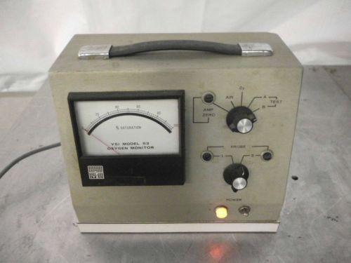 YSI Yellow Springs Instruments Model 53 Oxygen Monitor