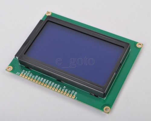 Lcd12864 graphic character lcd display module blue backlight 3.3v lcm 12864 for sale