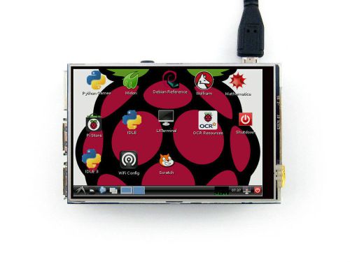 4inch rpi lcd resistive touch screen 320x480 tft lcd for raspberry pi model b/b+ for sale