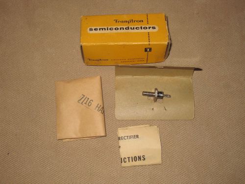 Transitron Semiconductors 1N337 Silicon Rectifier 7/16&#034; Hex Base Electronics