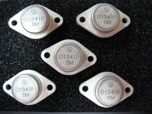 5 Old stock NPN Transistors D1341P