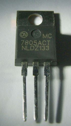 10x MC7805AC MC7805ACT Three Terminal +5V Voltage Regulator